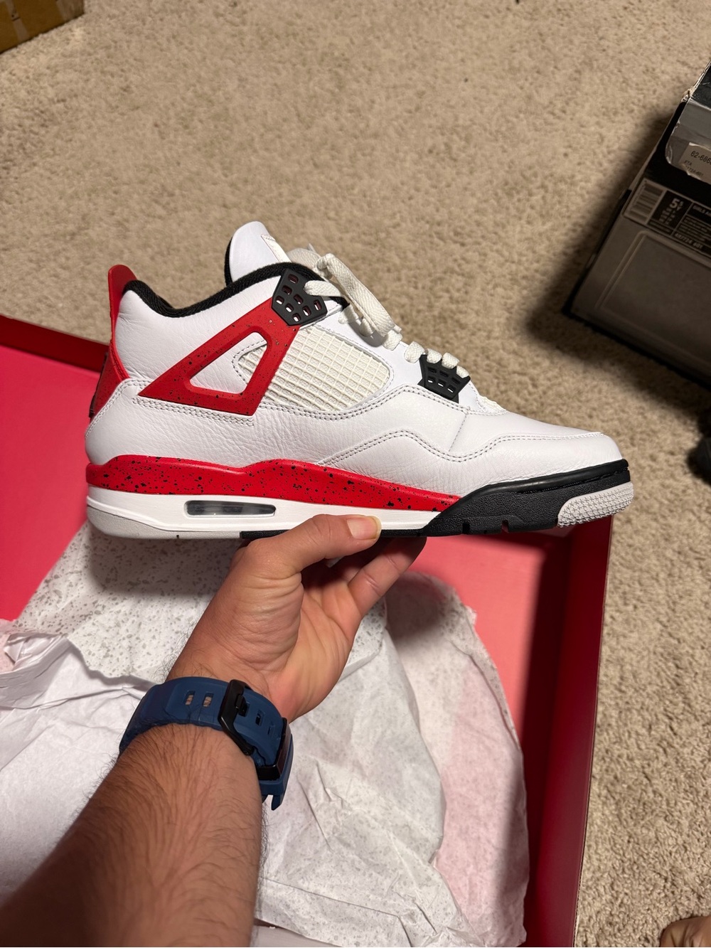 Jordan 4 ‘Red Cement’